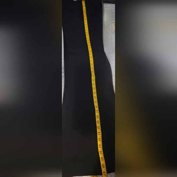 Pinko Womens Torchio Black Long Flared Trousers Italian size 44 / U.S. size 8 - Picture 6 of 11